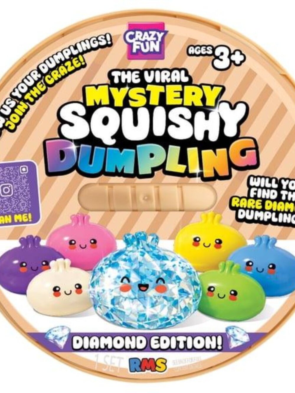 Seashell Edition Dumpling RMS The Original Mystery Dumpling Sealed
